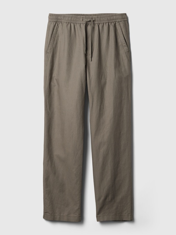 GAP Lněné kalhoty GAP