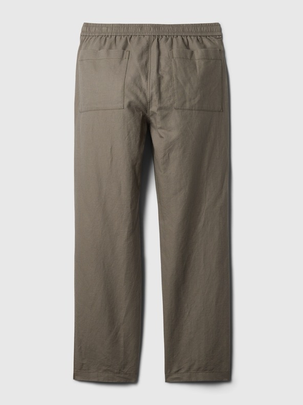 GAP Lněné kalhoty GAP