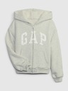 GAP Dětská zateplená mikina s logem GAP