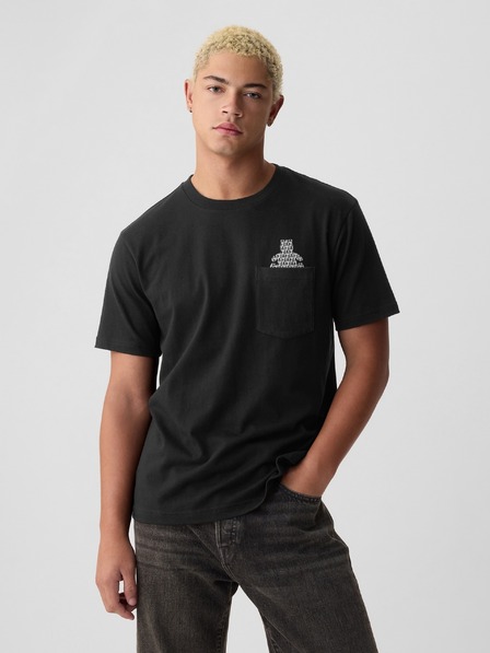 GAP Tričko s medvídkem Unisex GAP