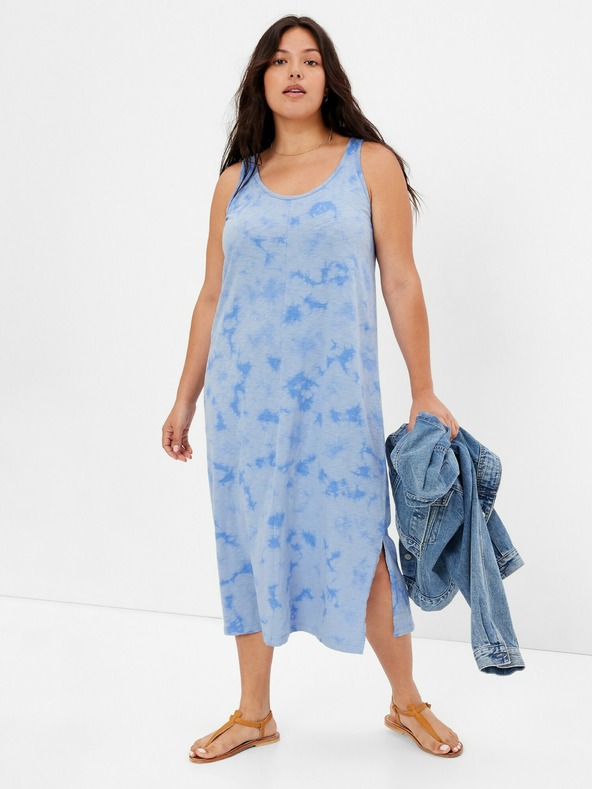 GAP Bavlněné midi šaty GAP