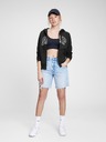 GAP Mikina GAP logo zip