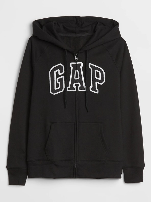 GAP Mikina GAP logo zip