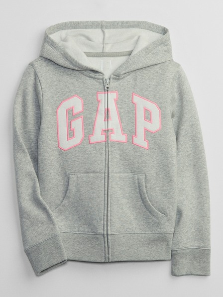 GAP Dětská mikina Gap logo zip GAP