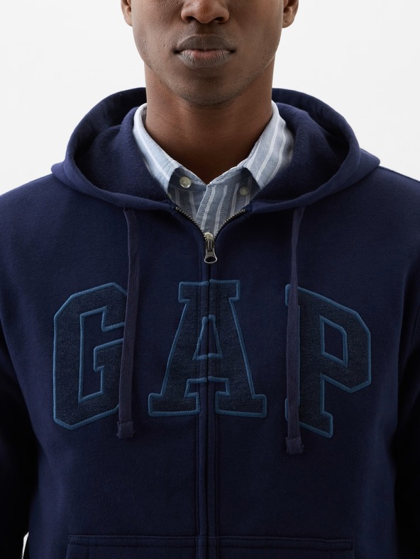 GAP Mikina Gap logo na zip GAP