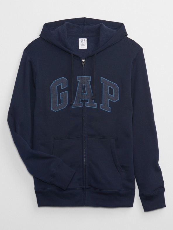GAP Mikina Gap logo na zip GAP
