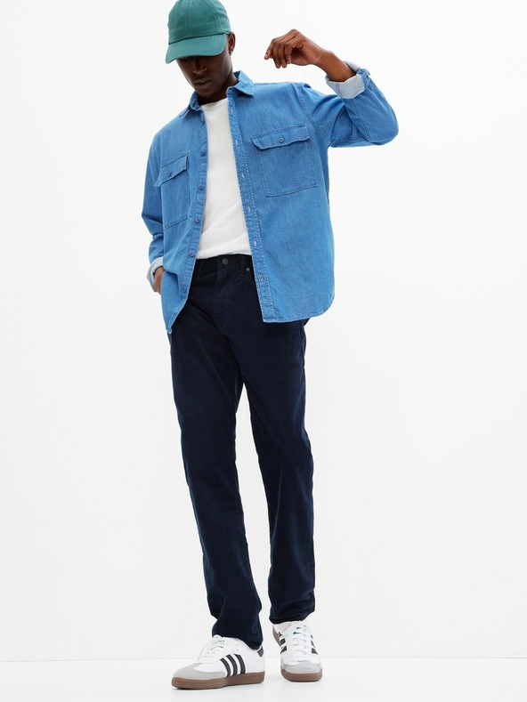 GAP Manšestrové kalhoty slim GapFlex GAP