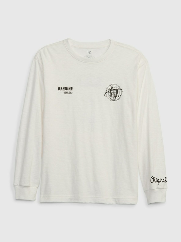 GAP Dětské tričko logo organic GAP