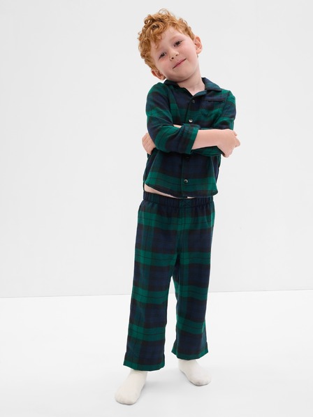 GAP Baby kostkované pyžamo GAP