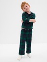 GAP Baby kostkované pyžamo GAP