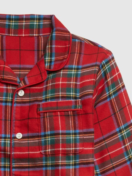 GAP Dětské kostkované pyžamo GAP