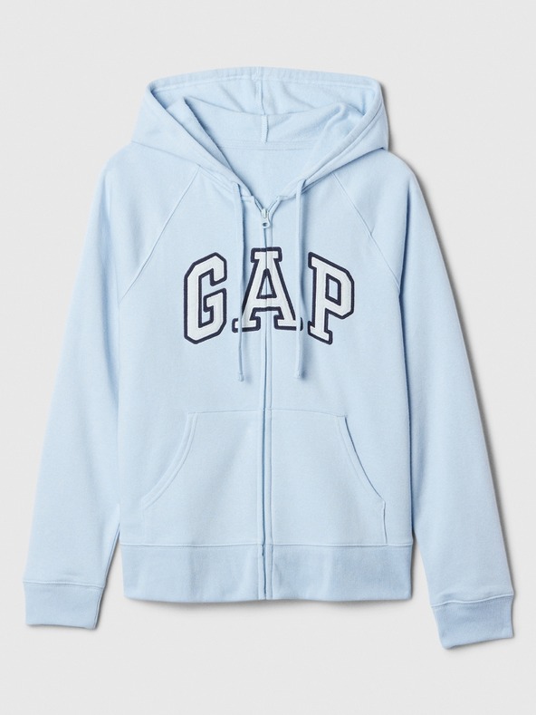 GAP Mikina na zip s logem GAP