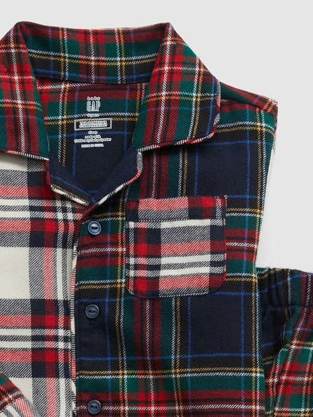 GAP Baby kostkované pyžamo Unisex GAP