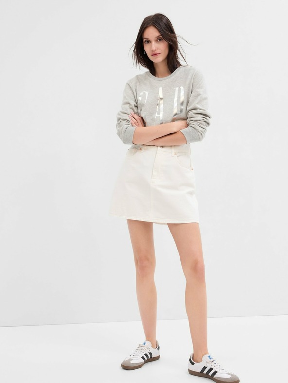 GAP Mikina s logem a rozparky GAP