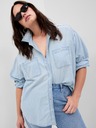 GAP Chambray oversize košile Big Shirt GAP