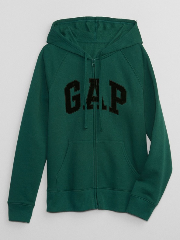 GAP Mikina na zip s logem GAP