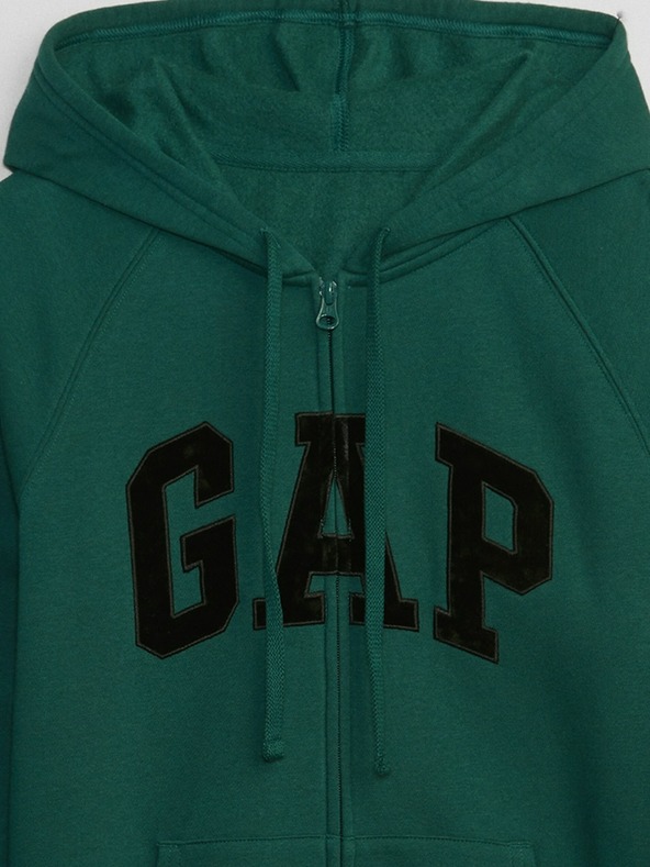 GAP Mikina na zip s logem GAP