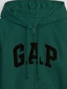 GAP Mikina na zip s logem GAP