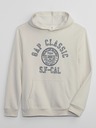 GAP Mikina s logem a fleece GAP
