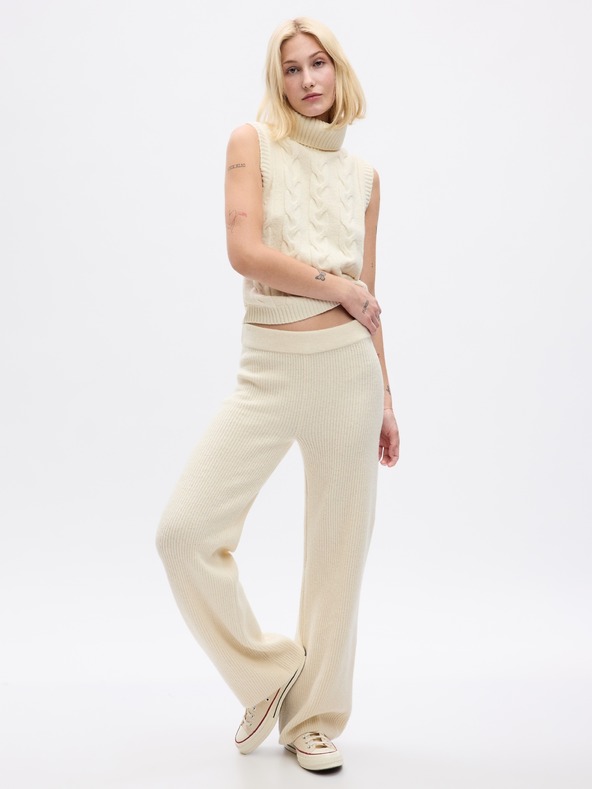 GAP Pletené kalhoty CashSoft GAP