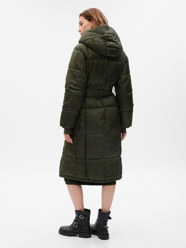GAP Dlouhý prošívaný kabát PrimaLoft® GAP