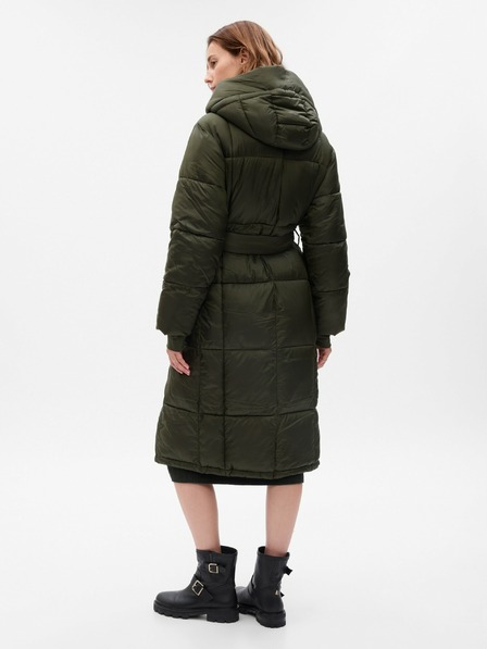 GAP Dlouhý prošívaný kabát PrimaLoft® GAP