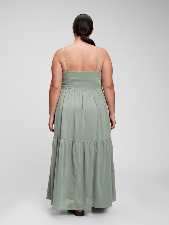 GAP Maxi šaty na ramínka GAP