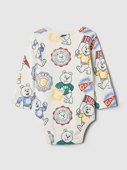 GAP Baby bavlněné body s logem GAP