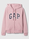 GAP Mikina na zip s logem GAP