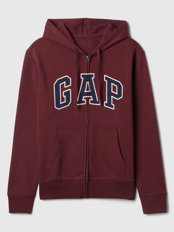 GAP Mikina na zip Logo Gap