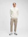 GAP Kalhoty modern slim cropped khaki GapFlex GAP