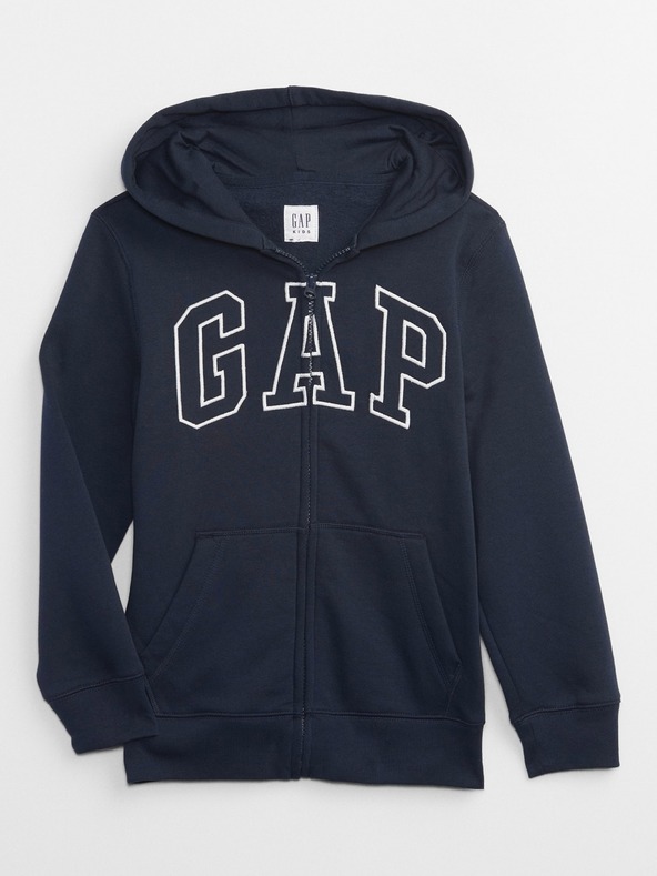 GAP Dětská mikina GAP logo zip