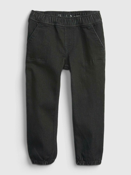 GAP Baby džíny black joggers GAP