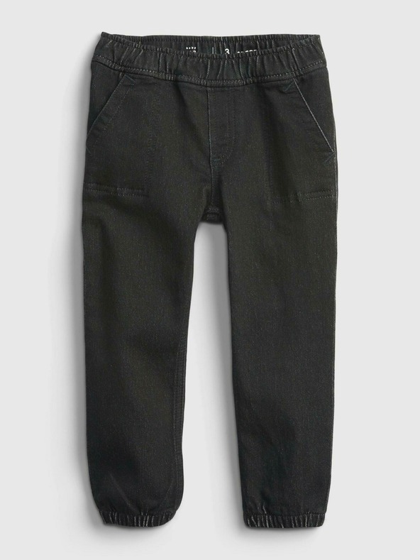 GAP Baby džíny black joggers GAP