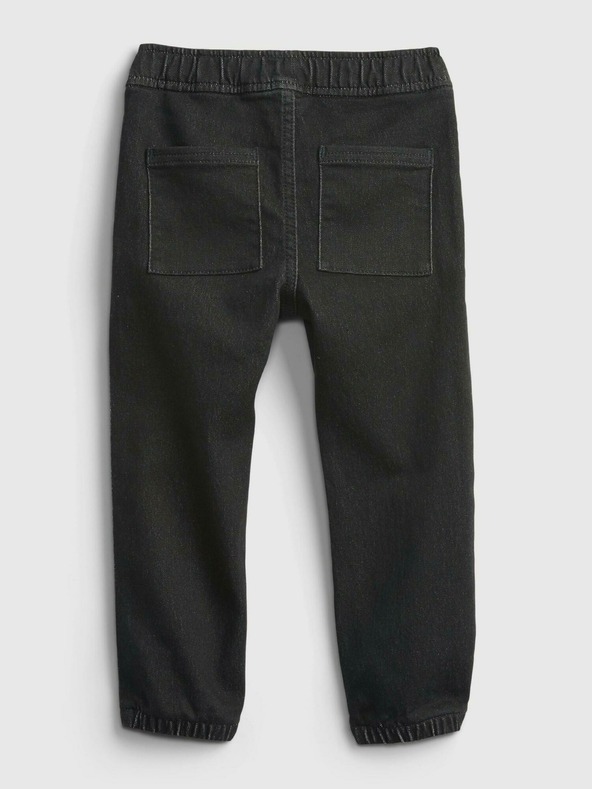 GAP Baby džíny black joggers GAP