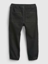 GAP Baby džíny black joggers GAP