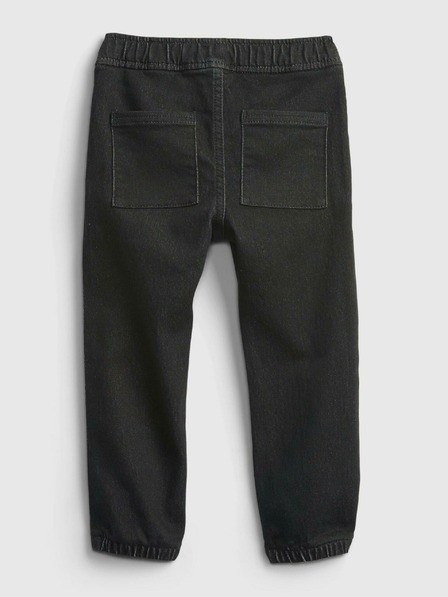 GAP Baby džíny black joggers GAP