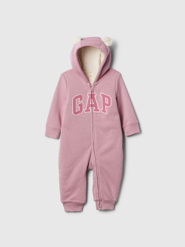 GAP Baby sherpa overal s logem GAP