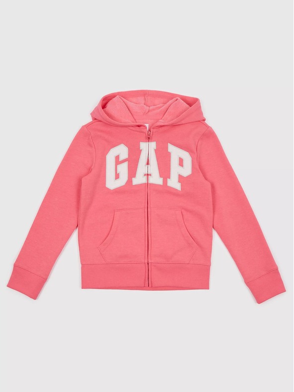 GAP Dětská mikina Gap logo zip GAP