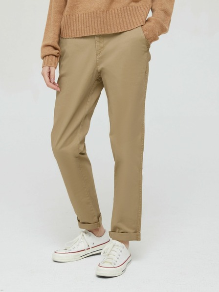 GAP Kalhoty girlfriend khaki in stretch twill GAP
