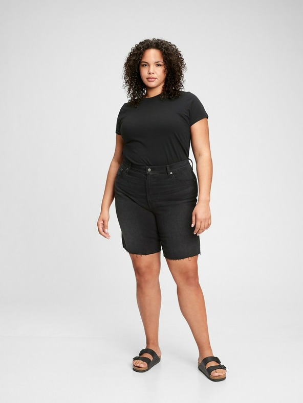 GAP Džínové kraťasy high rise GAP