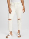 GAP Džíny slim boyfriend Mid Rise Destructed Universal GAP