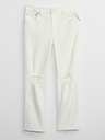 GAP Džíny slim boyfriend Mid Rise Destructed Universal GAP