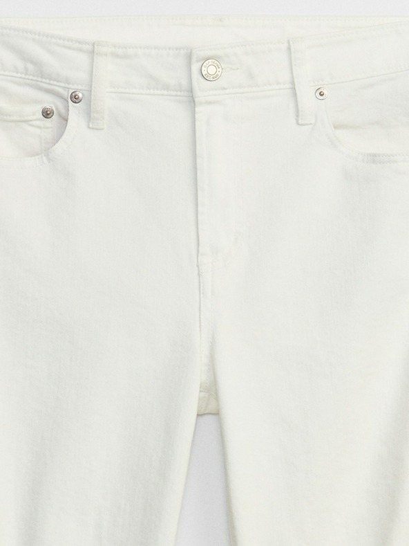 GAP Džíny slim boyfriend Mid Rise Destructed Universal GAP