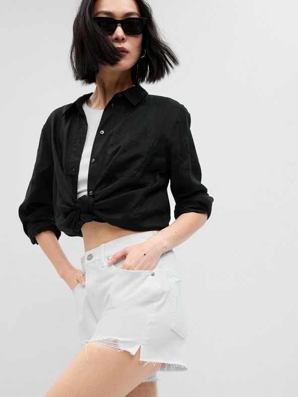 GAP Džínové kraťasy high rise GAP