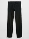 GAP Kalhoty essential khaki straight fit GapFlex GAP