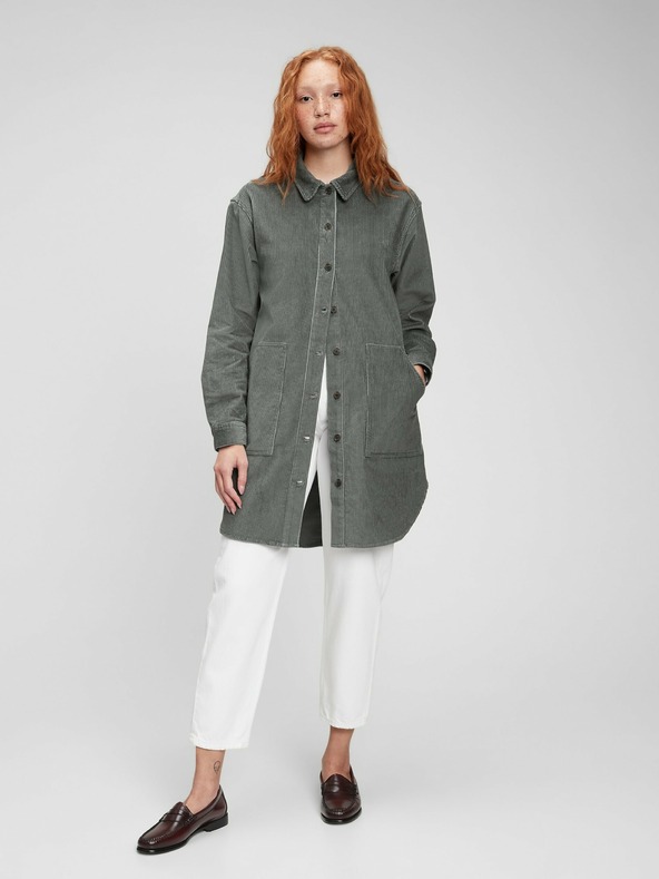 GAP Košilové šaty angelica cord GAP