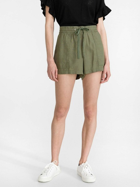 GAP Lněné kraťasy s pružným pasem Utility GAP