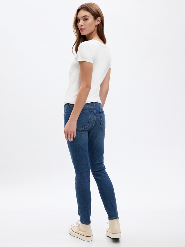 GAP Džíny Mid Rise Favorite Ankle Jeggings GAP