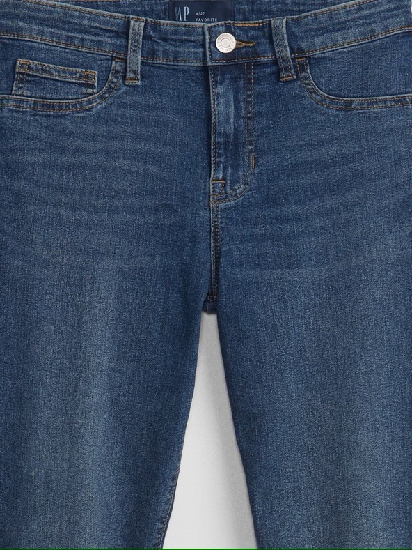 GAP Džíny Mid Rise Favorite Ankle Jeggings GAP